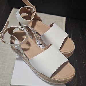 Dream Pairs White Espadrille Sandals